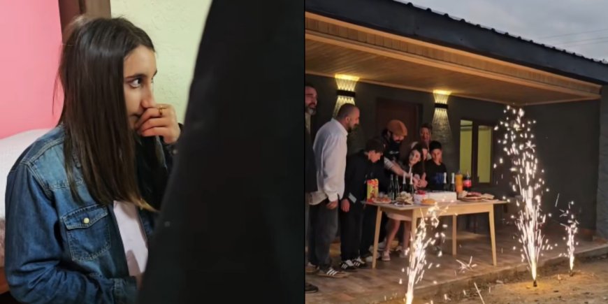 ესეც ჩვენი მარიამი სახლი, როგორც იქნა დასრულდა, ნამდვილი საოცრებააა , ნახეთ როგორი რეაქცია აქვს მარიამს მისი ოთახის ნახვის შემდეგ (ვიდეო)