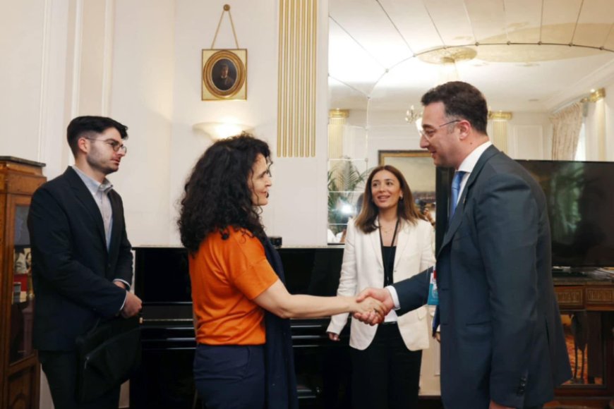 დავით სონღულაშვილი, საფრანგეთში სამუშაო ვიზიტის ფარგლებში, „კლიმატის მწვანე ფონდის“ აღმასრულებელ დირექტორს მაფალდა დუარტეს შეხვდა